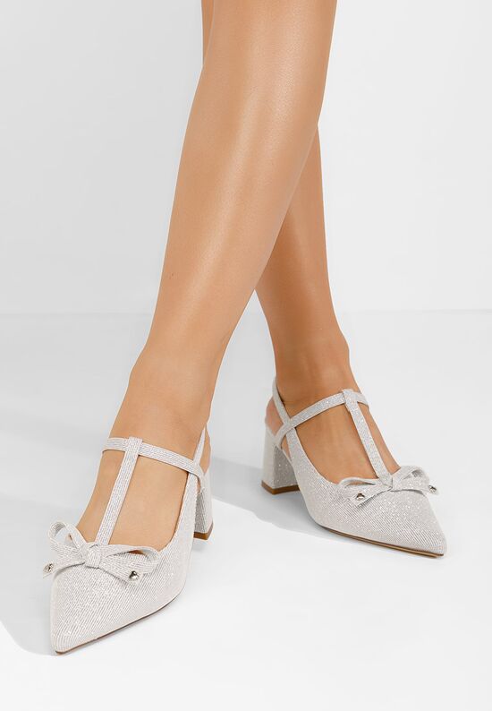 Γόβες slingback Margit ασιμι, Μέγεθος: 40- zapatos