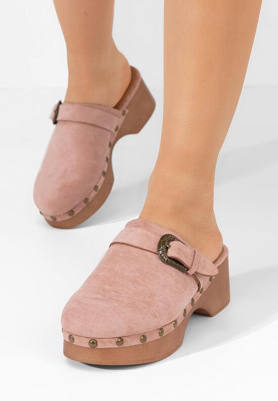 Γυναικεια σαμπο Micaela ροζ, Μέγεθος: 39- zapatos