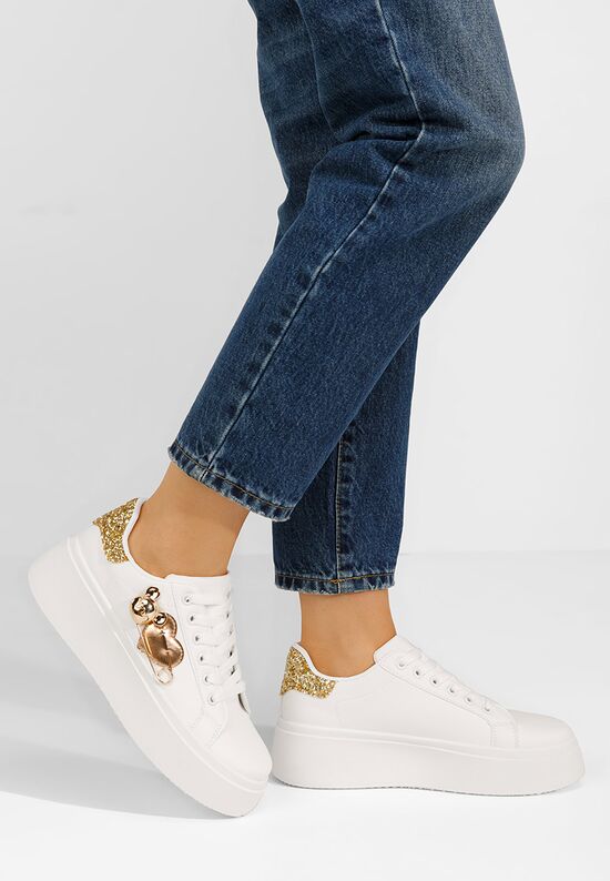 Sneakers γυναικεια Avianni λευκά, Μέγεθος: 40- zapatos