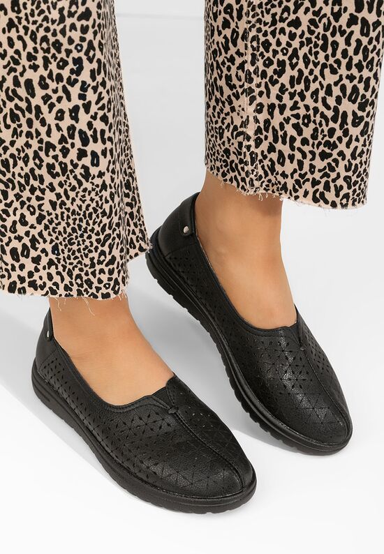Casual παπουτσια γυναικεια Karolyn μαύρα, Μέγεθος: 36- zapatos