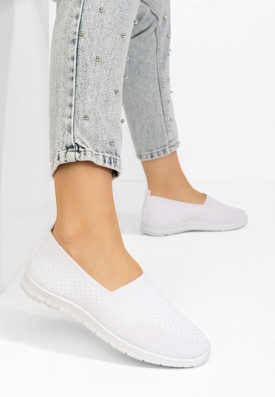Γυναικεία Slip-on Lucila λευκά, Μέγεθος: 40- zapatos