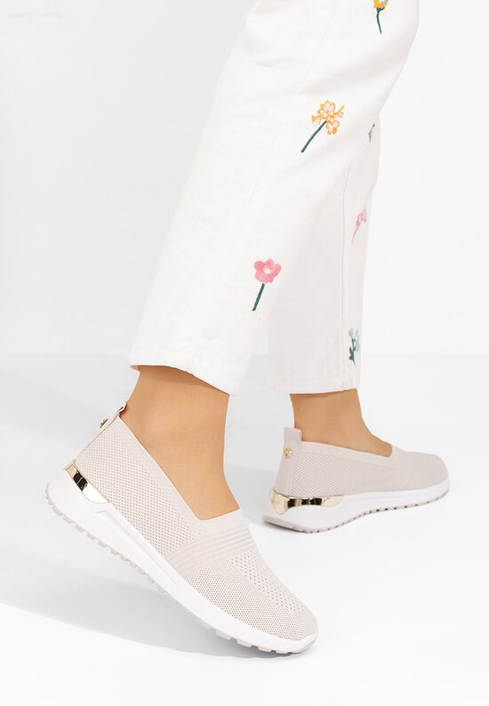 Γυναικεία Slip-on Antrea χακι, Μέγεθος: 39- zapatos