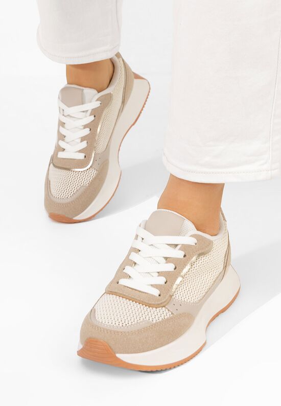 Sneakers γυναικεια Stephane χακι, Μέγεθος: 41- zapatos