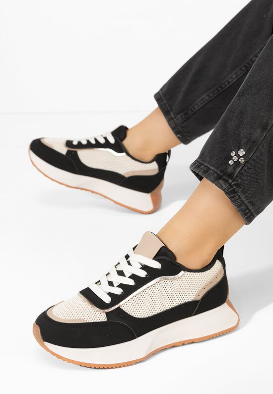 Sneakers γυναικεια Stephane μαύρα, Μέγεθος: 36- zapatos