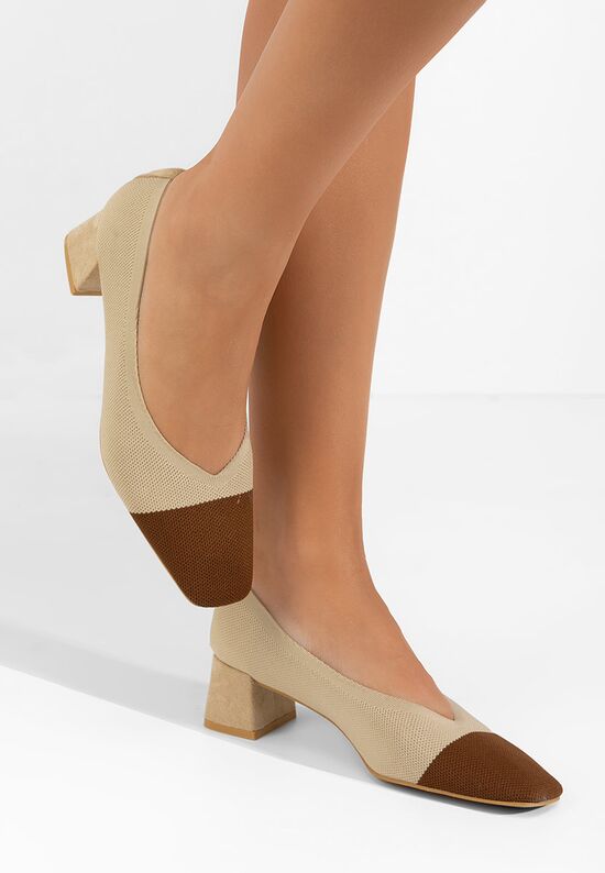 Γοβες Eusebya μπεζ, Μέγεθος: 39- zapatos