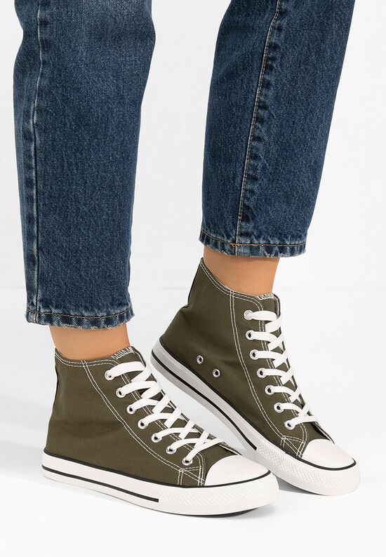 Γυναικεία sneakers Cassara πρασινο, Μέγεθος: 36- zapatos