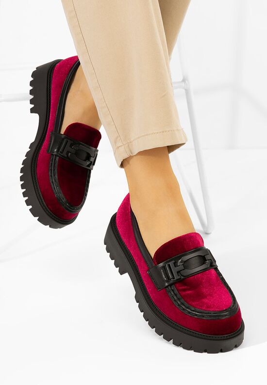 Loafers γυναικεια Angelita κοκκινο, Μέγεθος: 39- zapatos