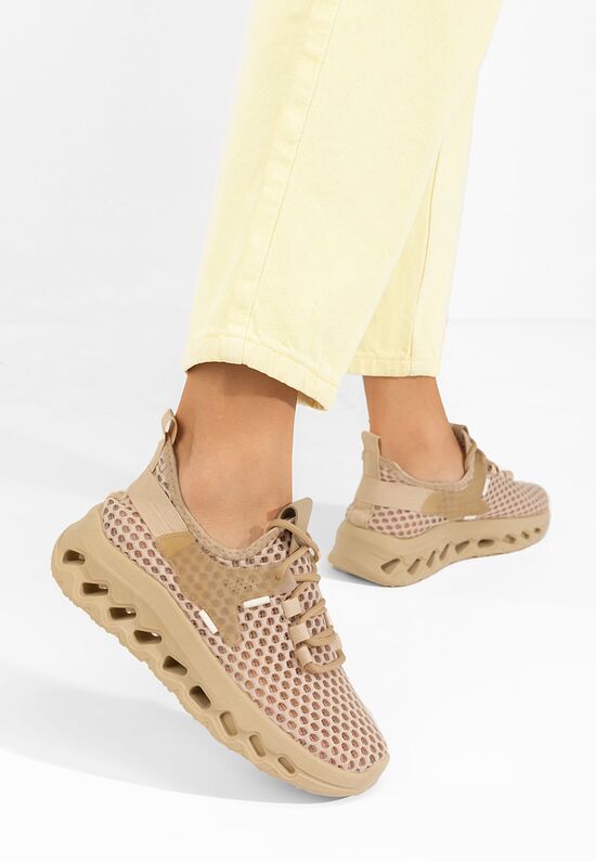 Αθλητικά παπουτσια γυναικεια Martynna χακι, Μέγεθος: 39- zapatos