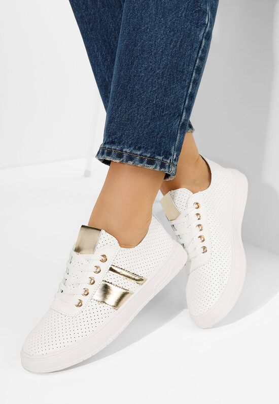 Casual παπουτσια γυναικεια Heayli V5 λευκά, Μέγεθος: 37- zapatos