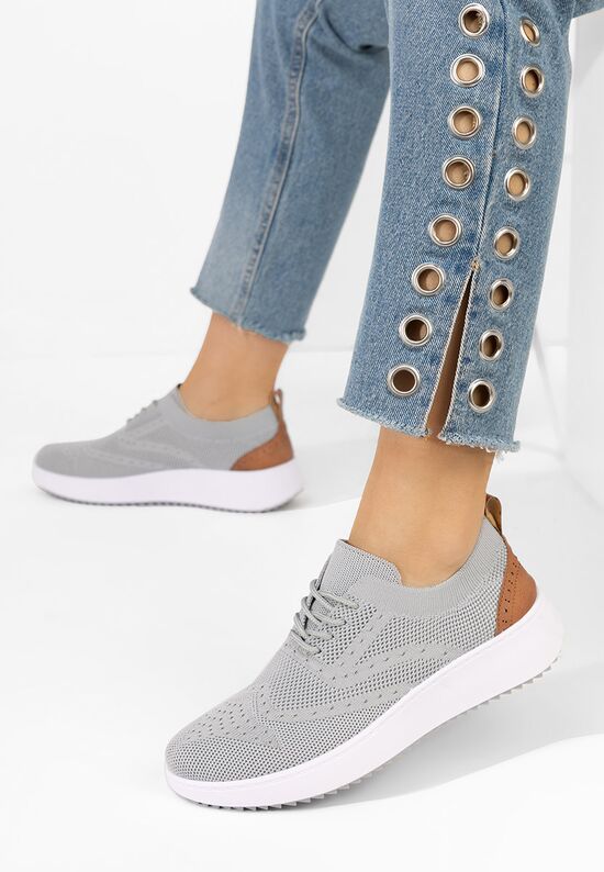 Casual παπουτσια γυναικεια Sorisa γκρι, Μέγεθος: 36- zapatos