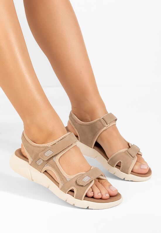 Αθλητικά πεδιλα Alanie χακι, Μέγεθος: 38- zapatos