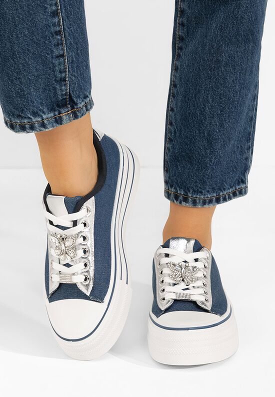 Γυναικεία sneakers Pamelia Τζιν, Μέγεθος: 39- zapatos