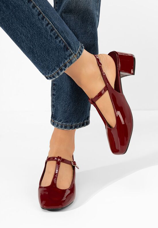Γοβες Beatrina κοκκινο, Μέγεθος: 40- zapatos
