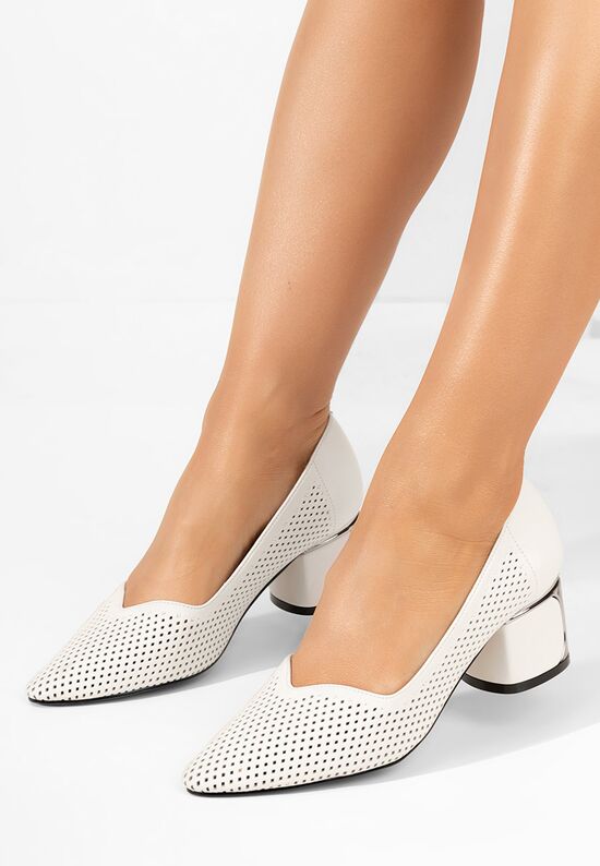 Γοβες Ariael λευκά, Μέγεθος: 41- zapatos