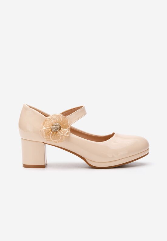 Κοριτσίστικα παπούτσια Timky μπεζ, Μέγεθος: 32- zapatos
