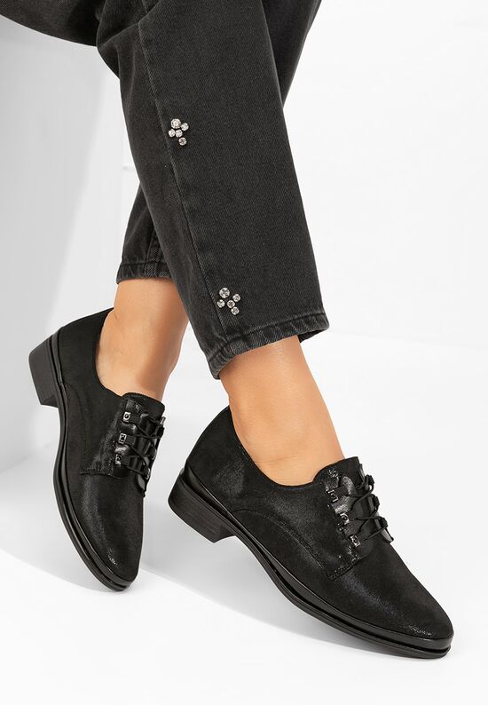 Casual παπουτσια γυναικεια Jeneta μαύρα, Μέγεθος: 39- zapatos