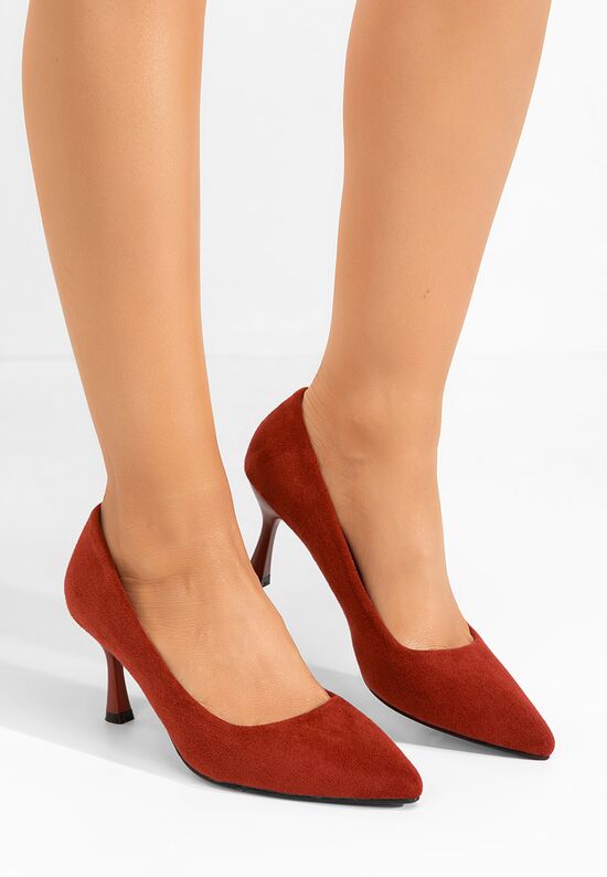 Γόβες στιλέτο Camiliana κοκκινο, Μέγεθος: 40- zapatos