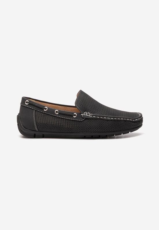 Μαύρα ανδρικά μοκασίνια Jarol, Μέγεθος: 41- zapatos
