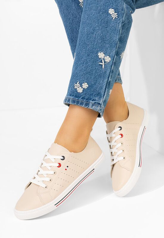 Casual παπουτσια γυναικεια Debbra μπεζ, Μέγεθος: 37- zapatos