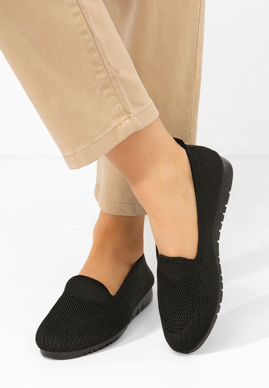 Γυναικεία Slip-on Fransisca μαύρα, Μέγεθος: 37- zapatos
