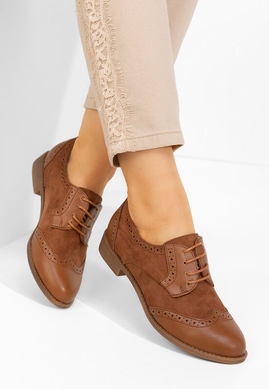 Brogue γυναικεια Aleena ταμπά, Μέγεθος: 36- zapatos