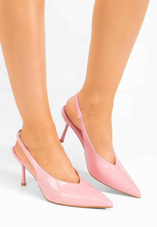 Γόβες slingback Dollya ροζ, Μέγεθος: 41- zapatos