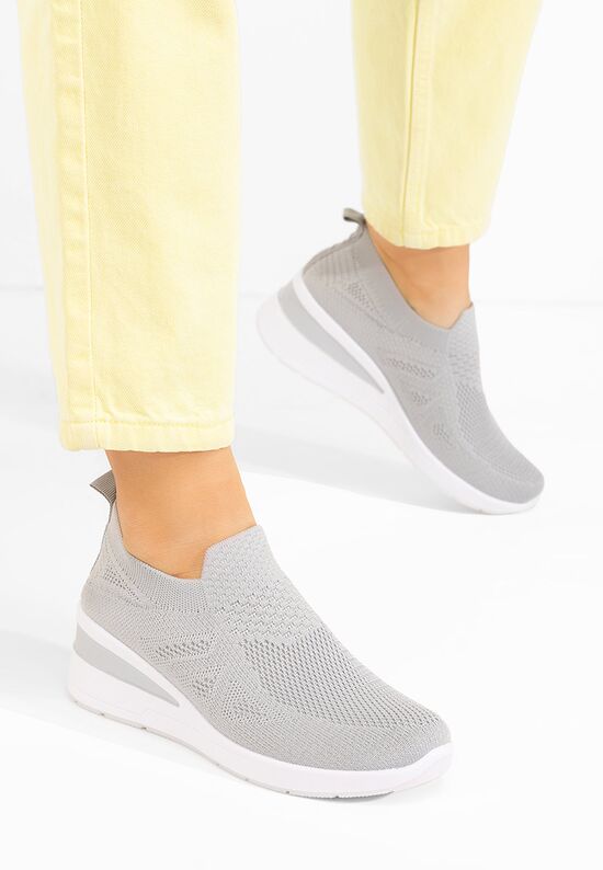 Γυναικεία Πάνινα Slip-On Dalucy γκρι, Μέγεθος: 40- zapatos