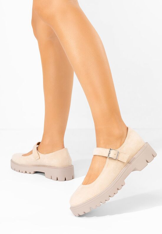 Casual παπουτσια γυναικεια Orias V2 μπεζ, Μέγεθος: 40- zapatos
