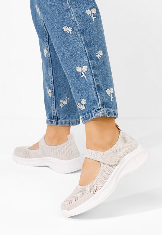 Casual παπουτσια γυναικεια Medana μπεζ, Μέγεθος: 40- zapatos