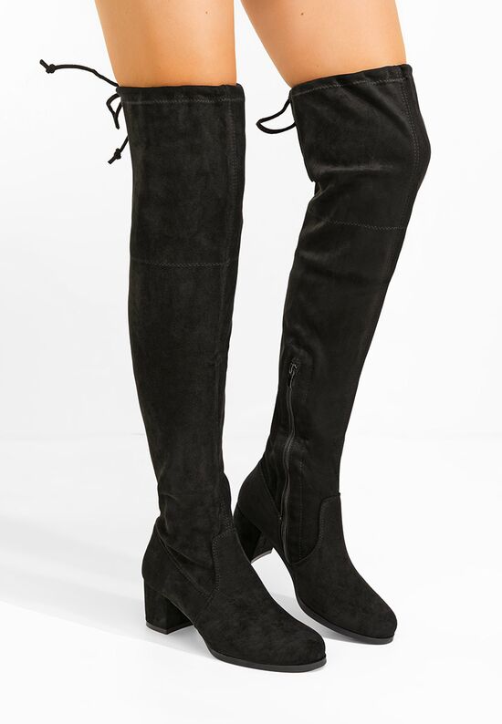 Ψηλές μπότες Mystica Μαύρα, Μέγεθος: 40- zapatos