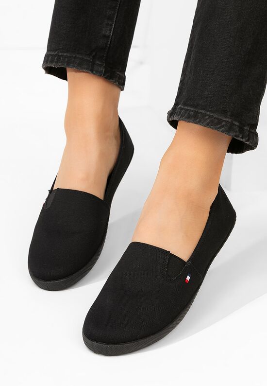 Εσπαντρίγιεσ χαμηλεσ Jeanyne V2 μαύρα, Μέγεθος: 40- zapatos