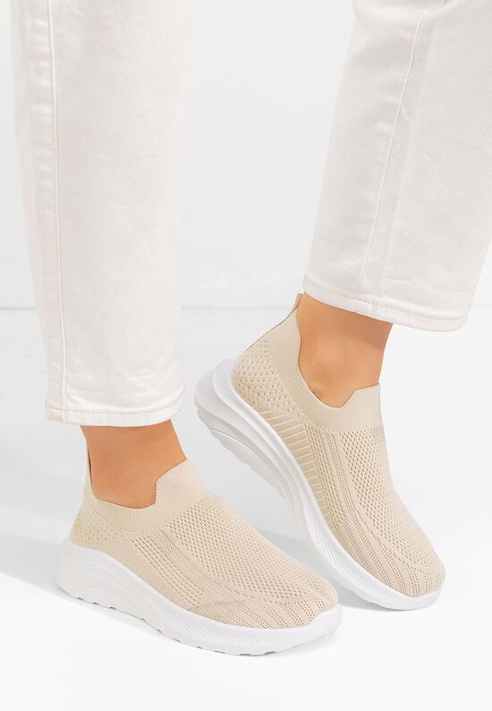 Γυναικεία Πάνινα Slip-On Hulda μπεζ, Μέγεθος: 39- zapatos