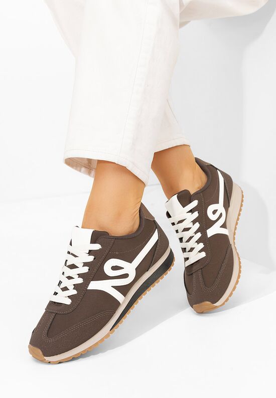 Sneakers γυναικεια Trinidad καφε, Μέγεθος: 36- zapatos