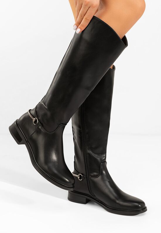 Γυναικείες Μπότες Scotie Μαύρα, Μέγεθος: 36- zapatos
