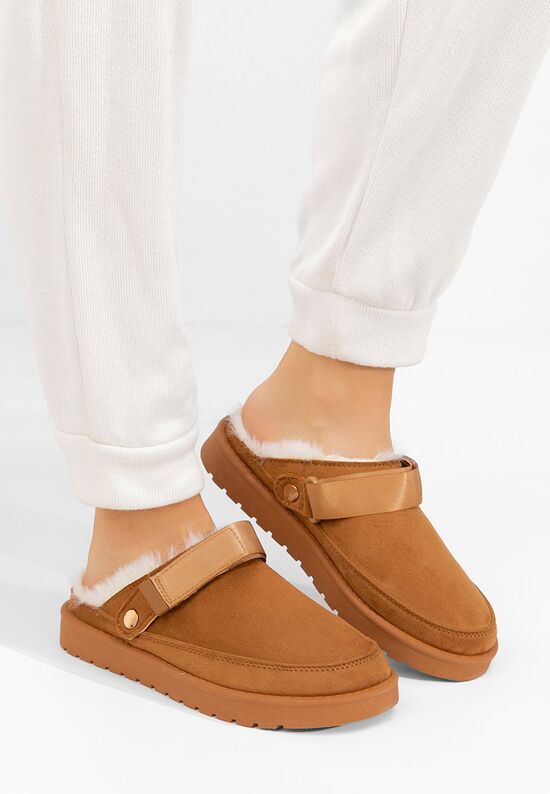 Mules γυναικεια Aurivis ταμπά, Μέγεθος: 40- zapatos