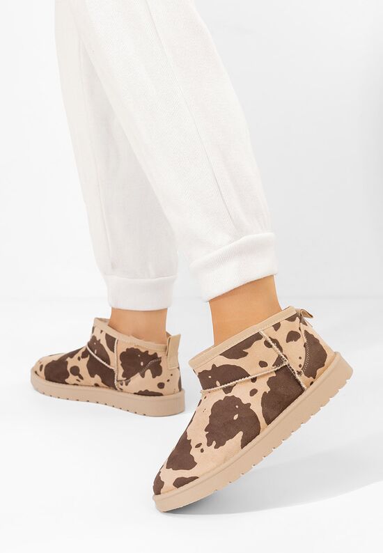 Μπότες τύπου UGG Silora καφε, Μέγεθος: 37- zapatos