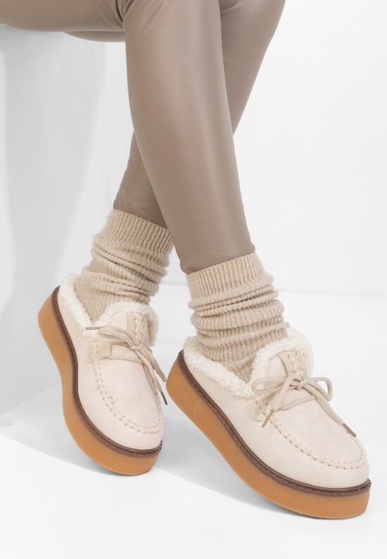 Γυναικεια σαμπο Seloria μπεζ, Μέγεθος: 38- zapatos