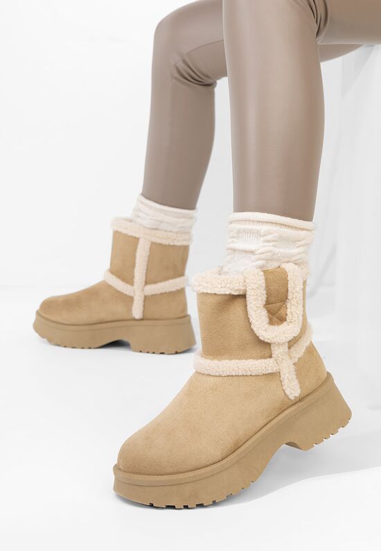 Μπότες τύπου UGG Sicona χακι, Μέγεθος: 38- zapatos