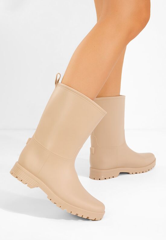 Μπότες βροχής Niviera μπεζ, Μέγεθος: 38- zapatos
