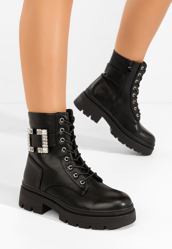 Αρβυλάκια γυναικεία Celisora μαύρα, Μέγεθος: 39- zapatos