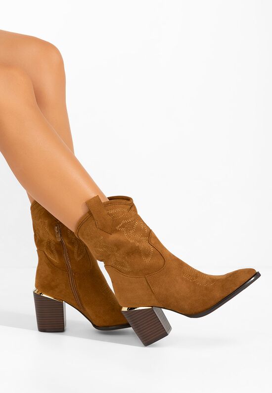 Γυναικεία Μποτάκια Cowboy Sudera ταμπά, Μέγεθος: 41- zapatos