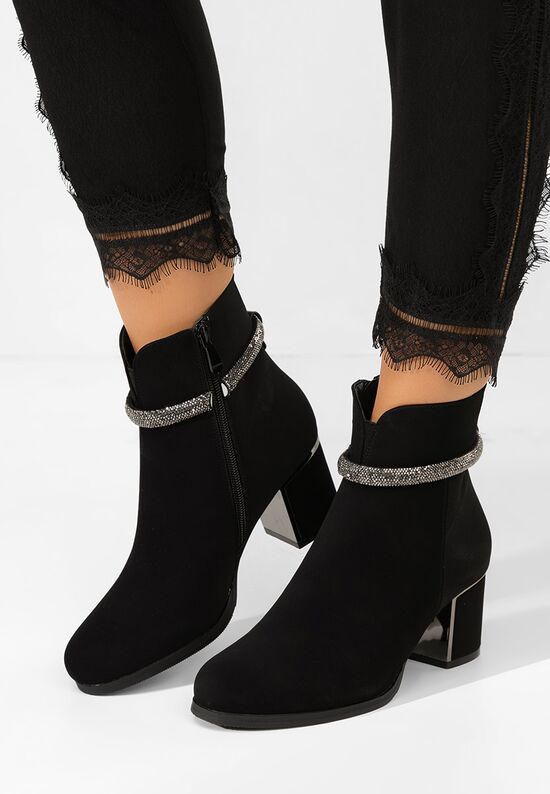 Γυναικεία Μποτίνια Aliena Μαύρα, Μέγεθος: 37- zapatos