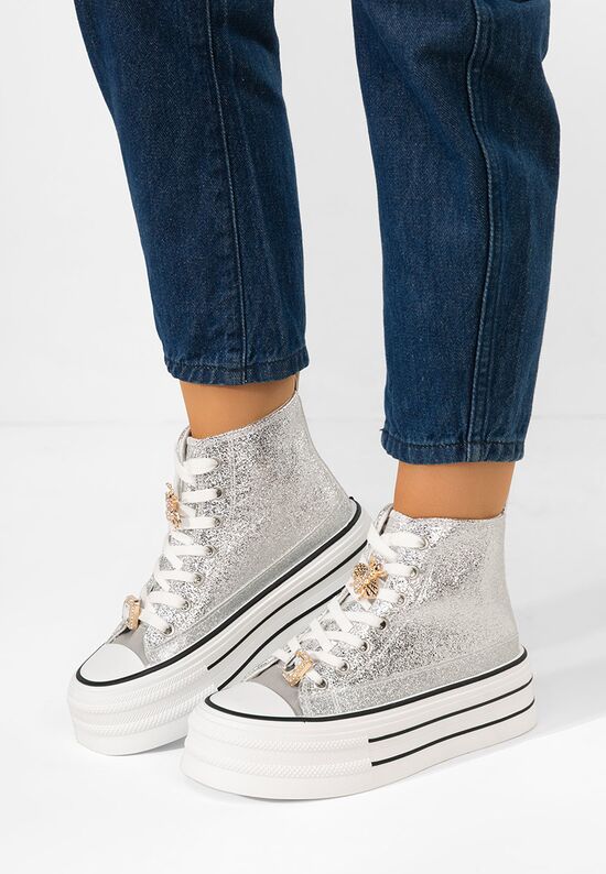 Γυναικεία πανινα πλατφόρμες Trixy ασιμι, Μέγεθος: 38- zapatos