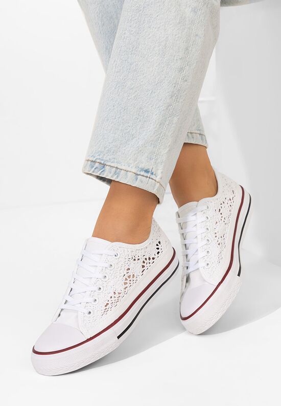 Γυναικεία sneakers Brittany V2 λευκά, Μέγεθος: 39- zapatos