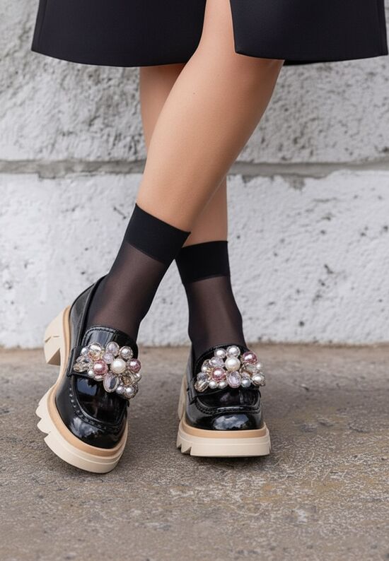 Loafers γυναικεια Lerina V4 μαύρα, Μέγεθος: 40- zapatos