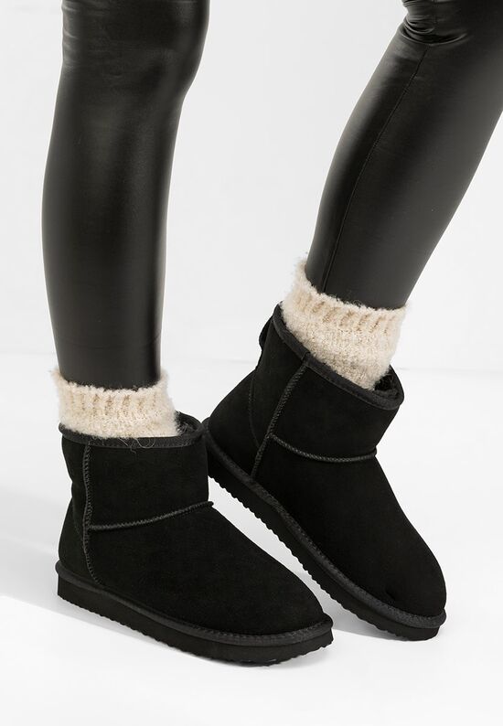 Μπότες τύπου UGG Crisea V2 Μαύρα, Μέγεθος: 37- zapatos