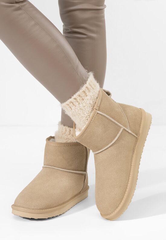 Μπότες τύπου UGG Crisea V2 μπεζ, Μέγεθος: 39- zapatos