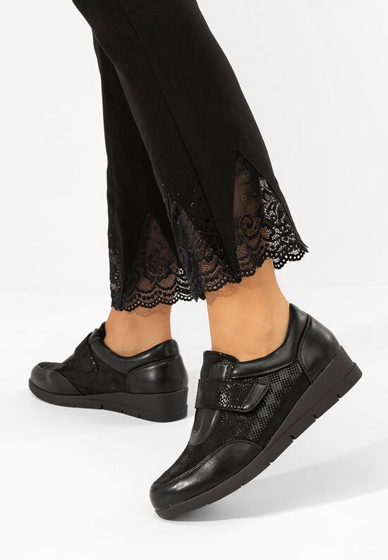 Casual παπουτσια γυναικεια Orveline μαύρα, Μέγεθος: 41- zapatos