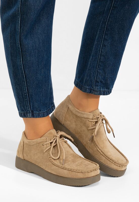 Casual παπουτσια γυναικεια Zairia χακι, Μέγεθος: 38- zapatos