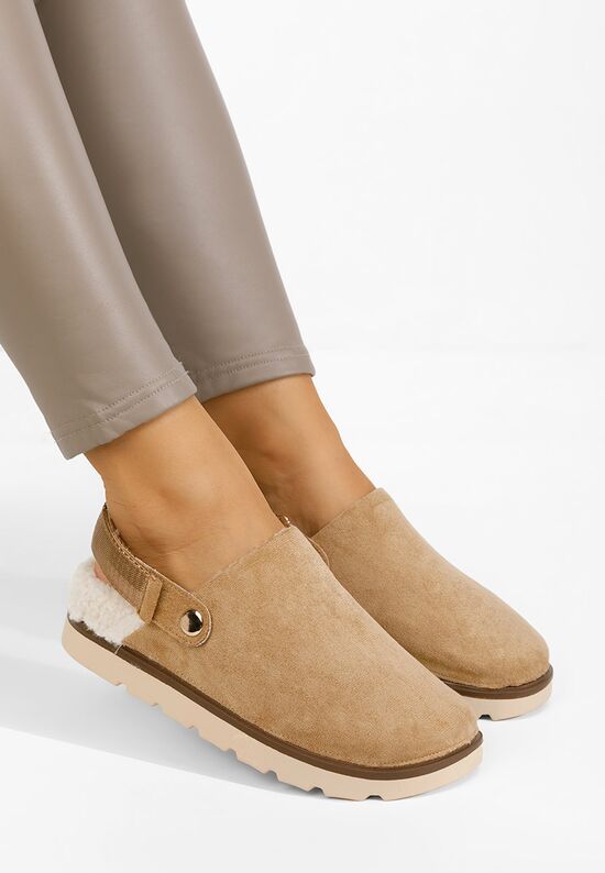 Γυναικεια σαμπο Tamra χακι, Μέγεθος: 37- zapatos